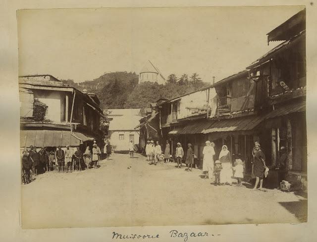 Vintage Photographs of Mussoorie, Uttarakhand - c1890's