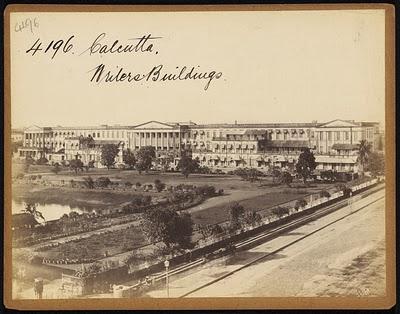 Writers' Buildings Calcutta (Kolkata) - Mid 19th Century