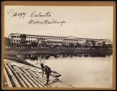 Writers Buildings (Second View) Calcutta (Kolkata) - Mid 19th Century