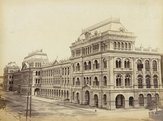 Writers Buildings - Calcutta (Kolkata) 1885
